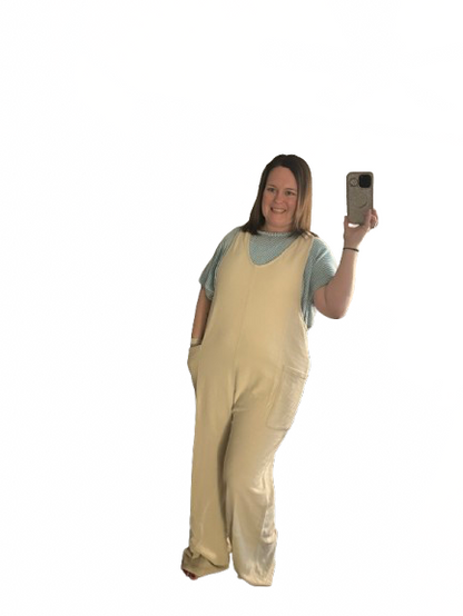 Mineral-Washed Lounge Jumpsuit: Your Go-To Relaxation Piece