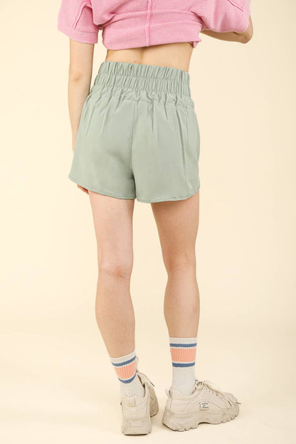 Elasticized Waist Active Wear Shorts for Ultimate Comfort