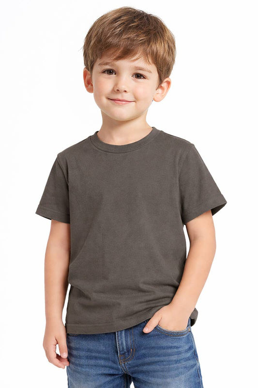 Boy’s Basic Round Neck Cotton Tee