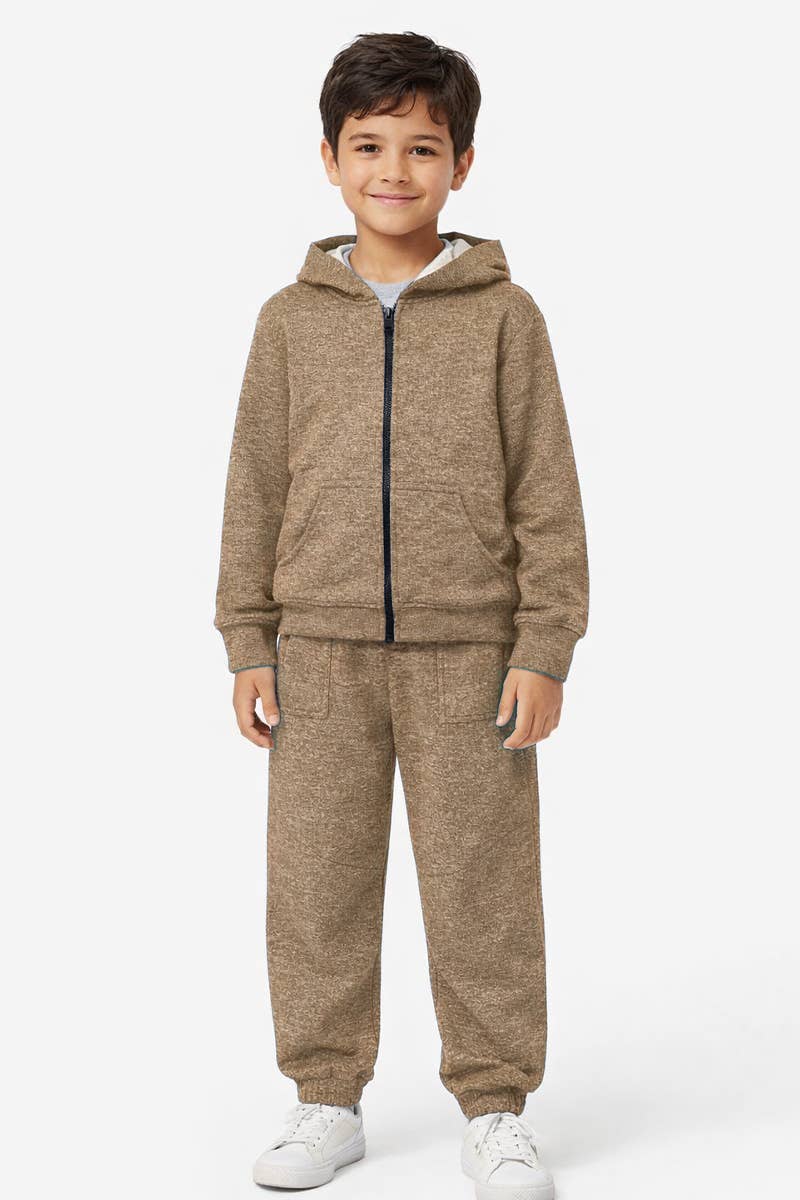 NOKI Boy's Hoodie & Jogger Pants Set