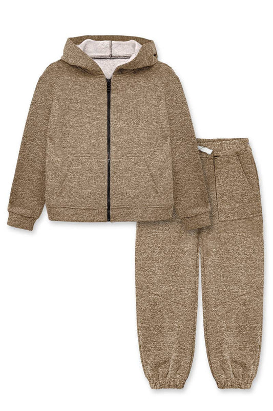 NOKI Boy's Hoodie & Jogger Pants Set