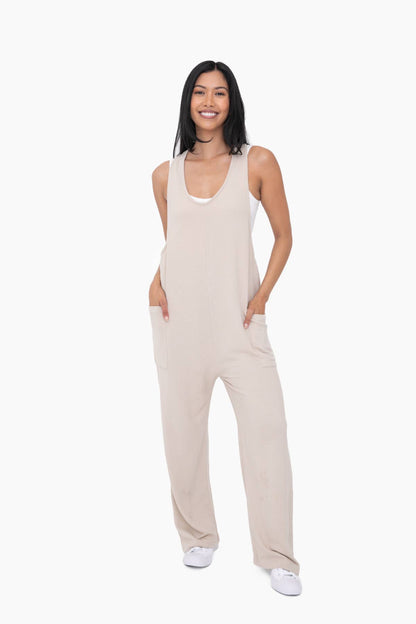 Mineral-Washed Lounge Jumpsuit: Your Go-To Relaxation Piece