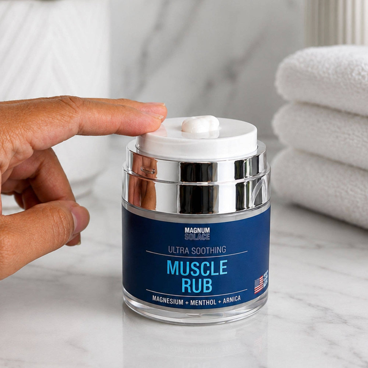 Natural Muscle Rub for Soreness, Joint Pain Relief