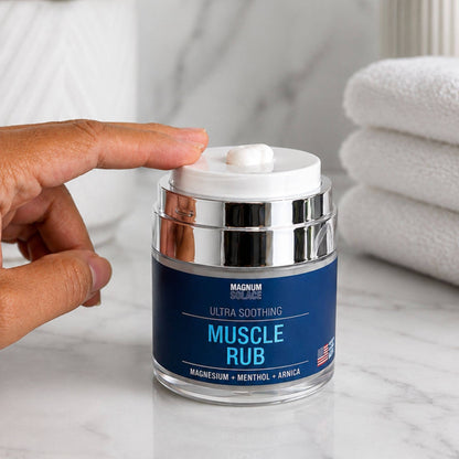 Natural Muscle Rub for Soreness, Joint Pain Relief