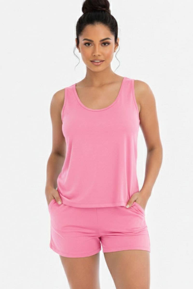 Comfy Tank Top & Shorts Set