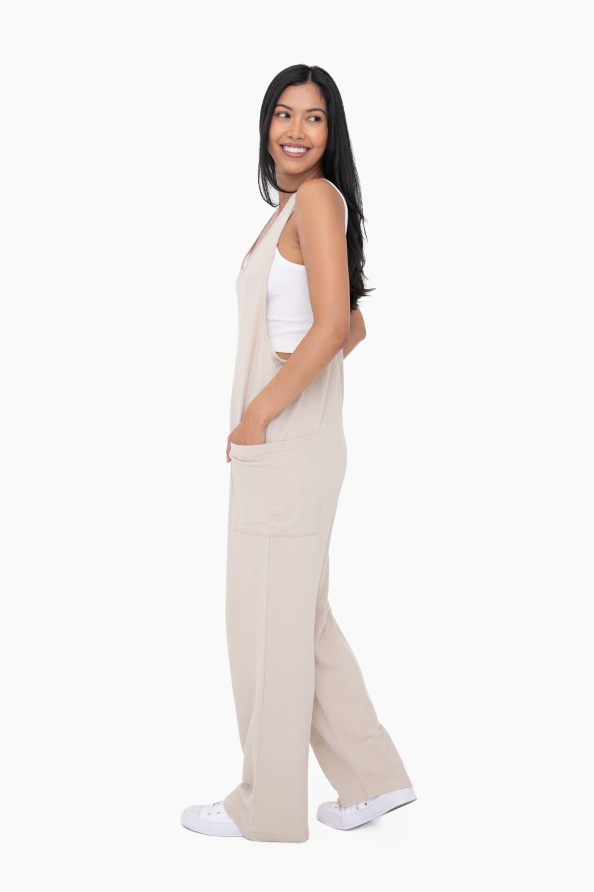 Mineral-Washed Lounge Jumpsuit: Your Go-To Relaxation Piece