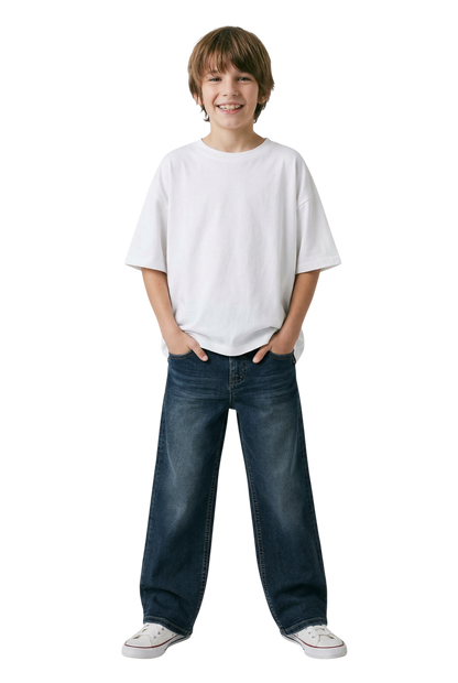 *Garret Boys Loose Fit Denim