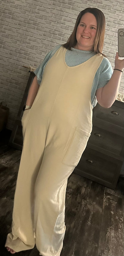 Mineral-Washed Lounge Jumpsuit: Your Go-To Relaxation Piece