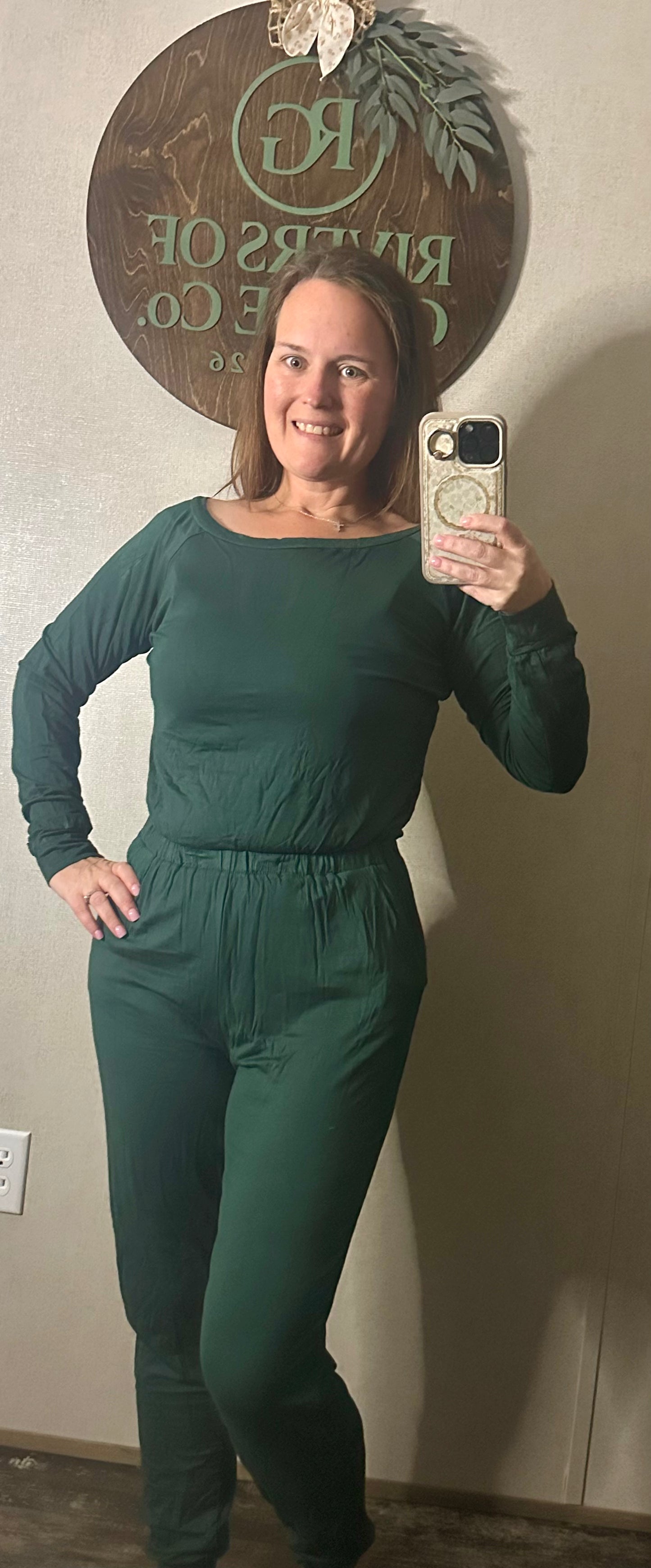 Neck Casual Jumpsuits Long Sleeve
