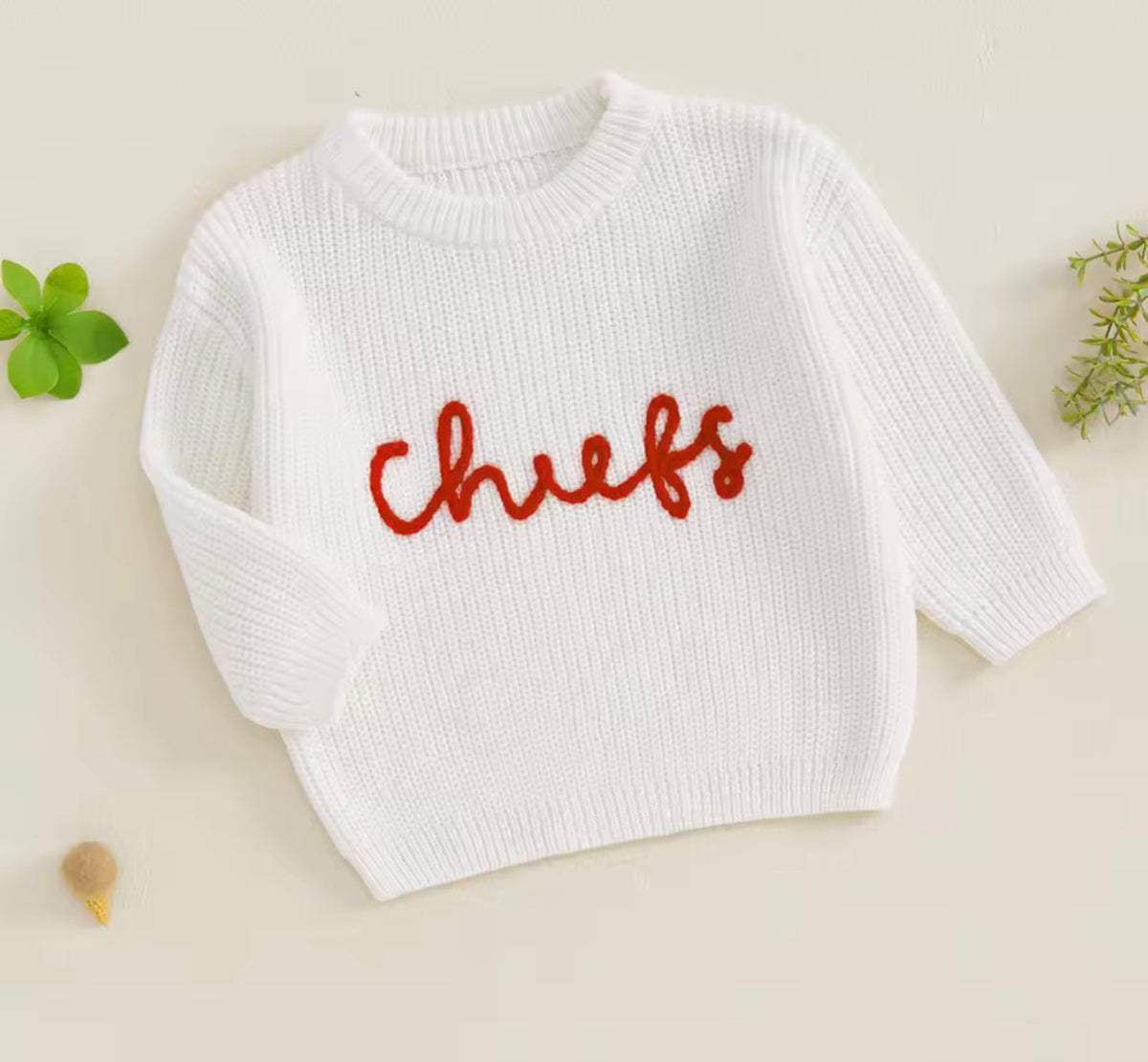 Chiefs kids sweater