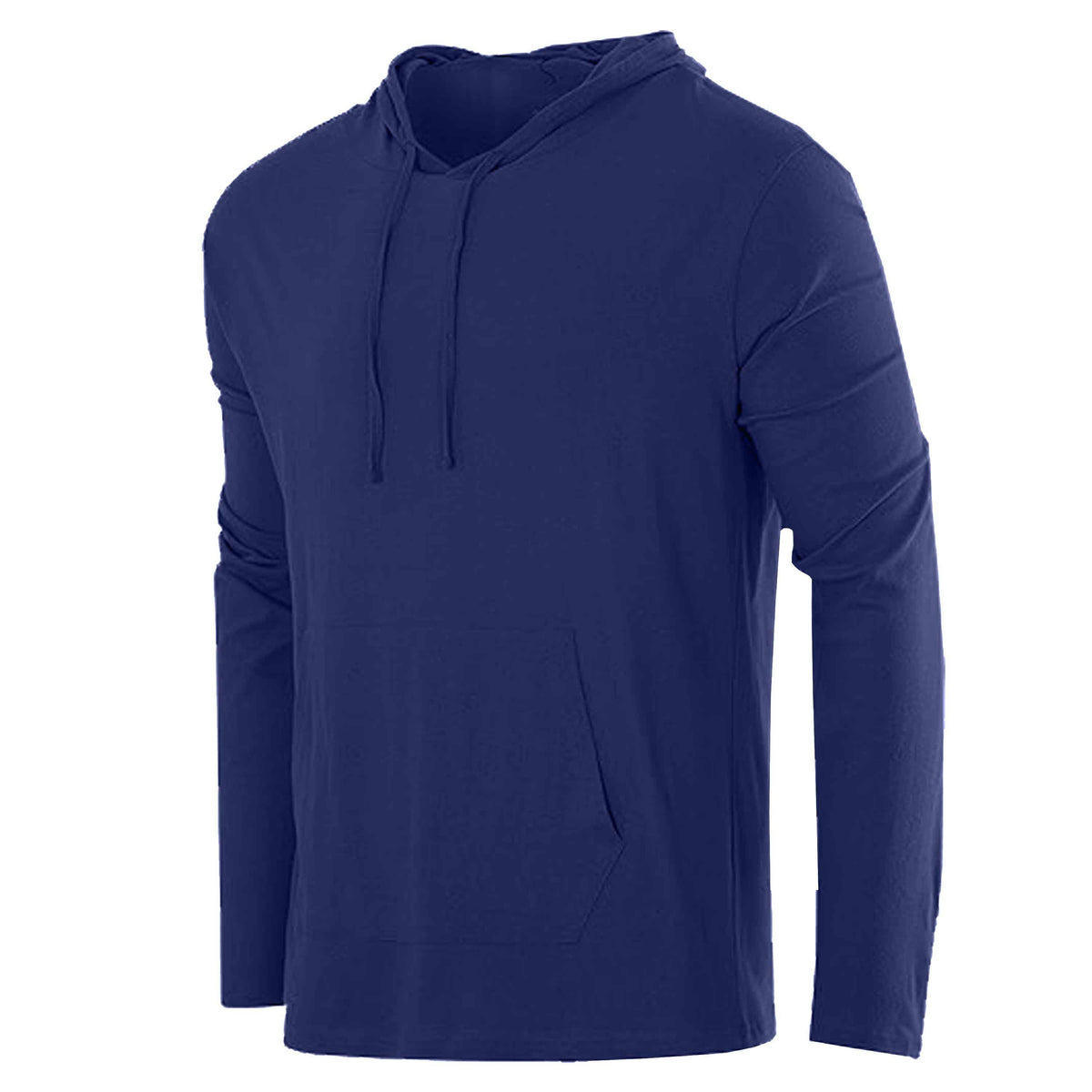 Leichter lässiger Herren-Kapuzenpullover mit Kordelzug und Tasche
