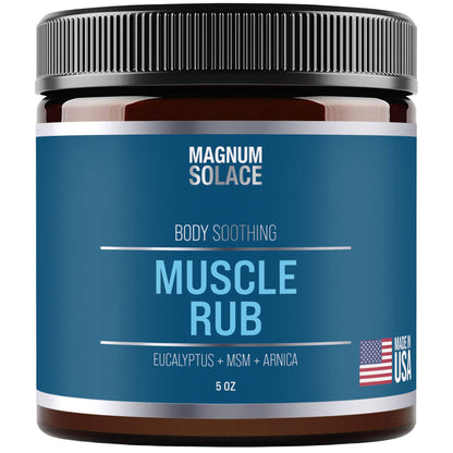 Natural Muscle Rub for Soreness, Joint Pain Relief