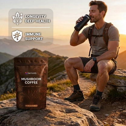 HARMONIFY Mushroom Coffee | 6-Mushroom Blend